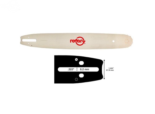 Barra motosega per - 18",